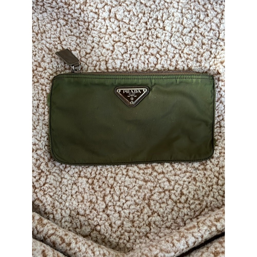 Prada makeup pouch